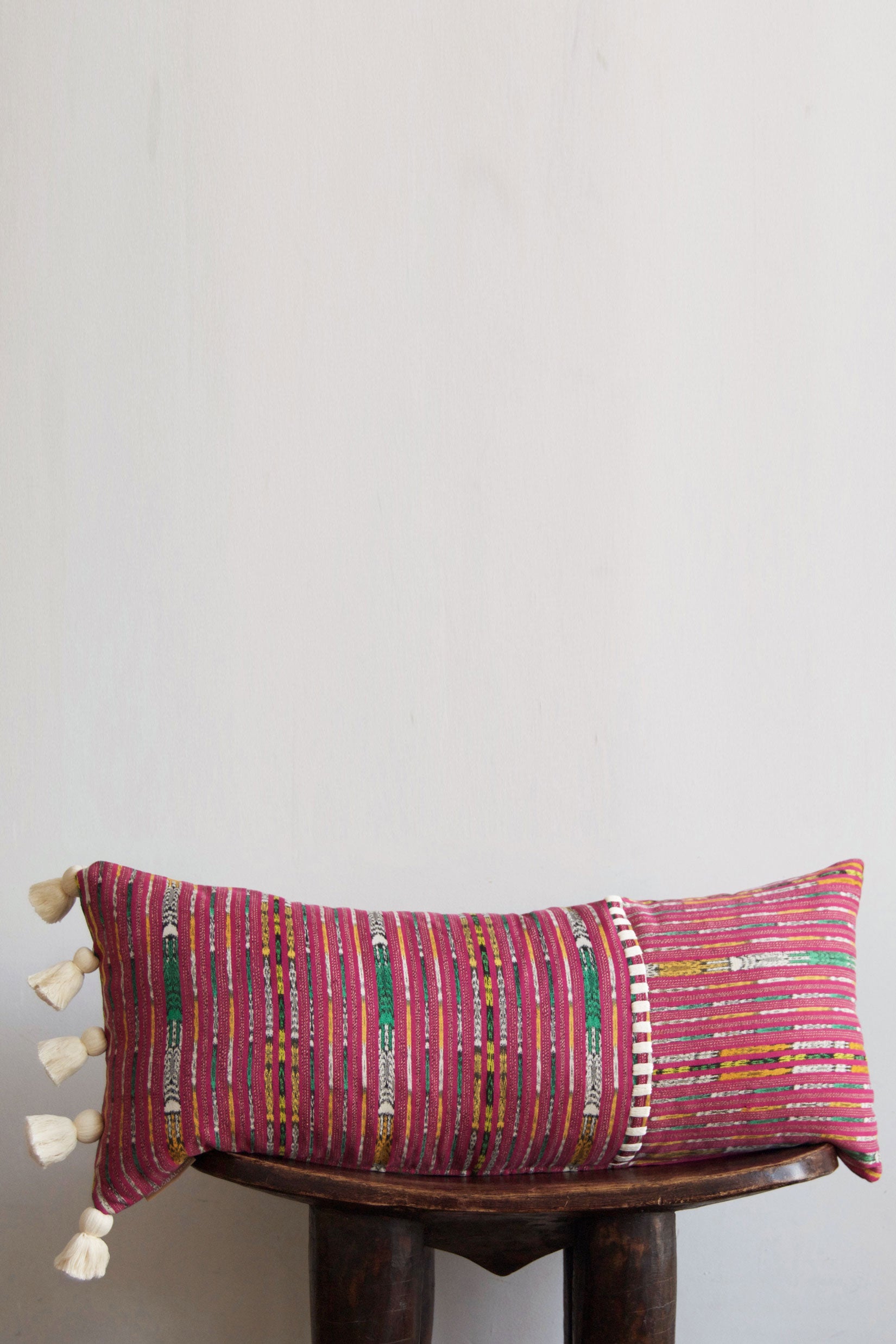 San Pedro Pillow Covers- Magenta Multicolor
