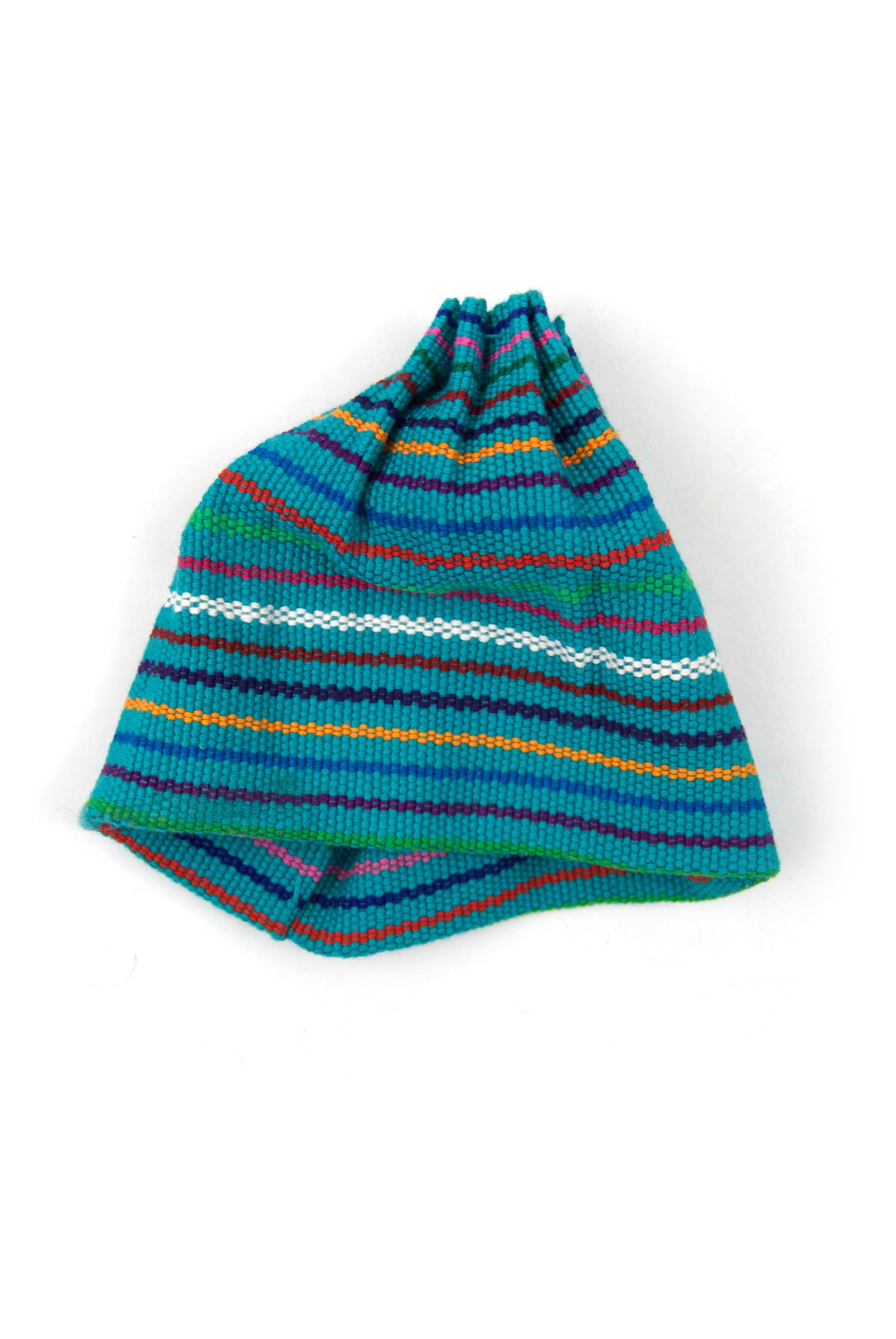 Woven Child's Cap - Teal