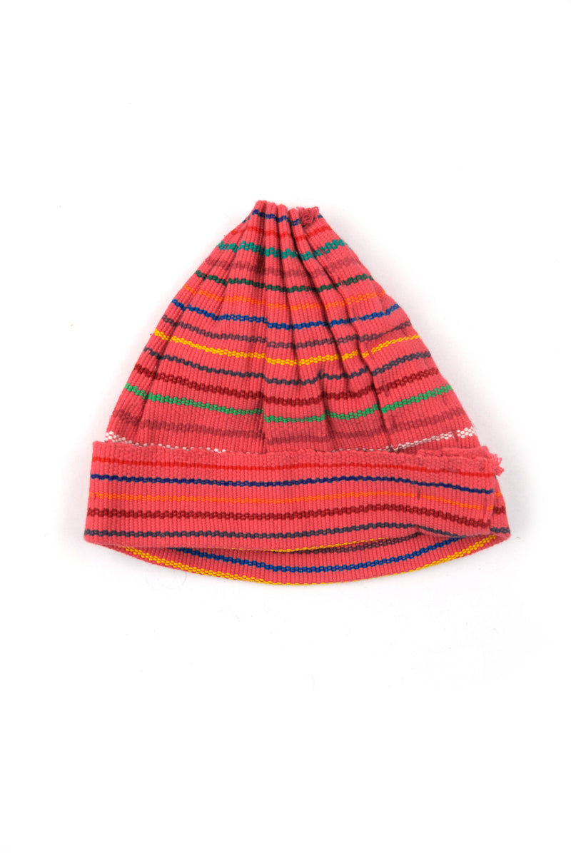 Woven Child's Cap - Pink