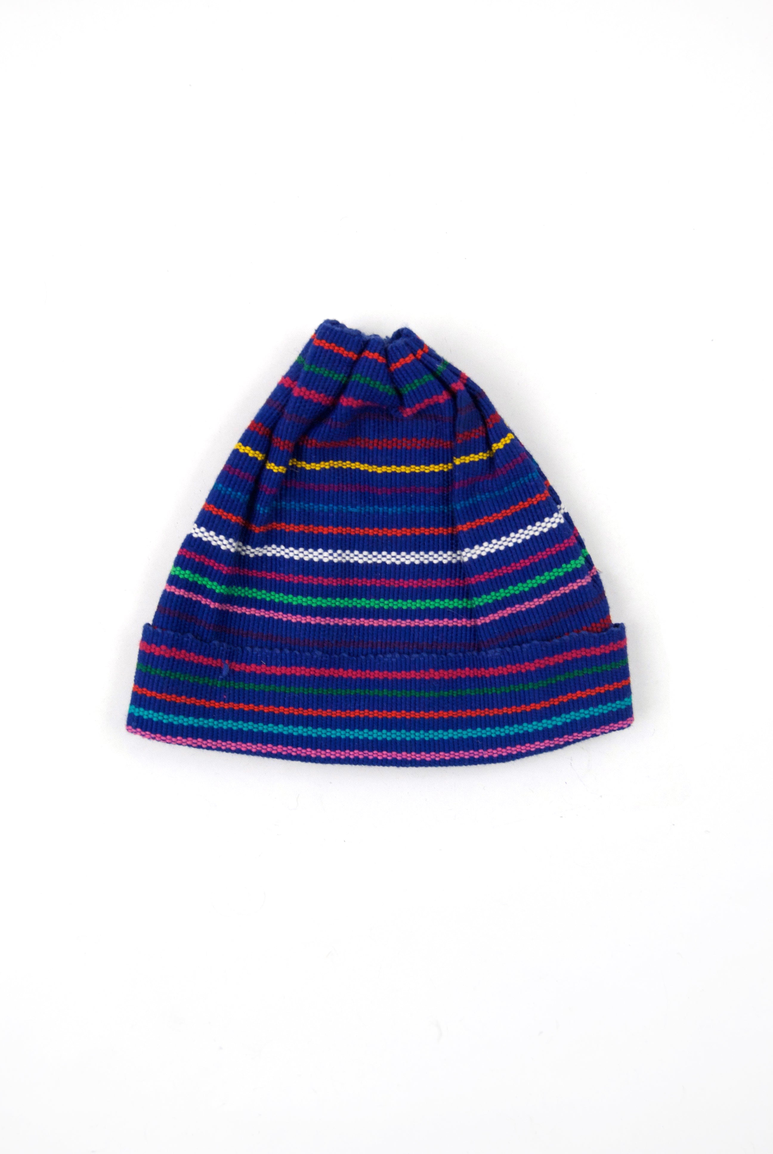 Woven Child's Cap - Navy