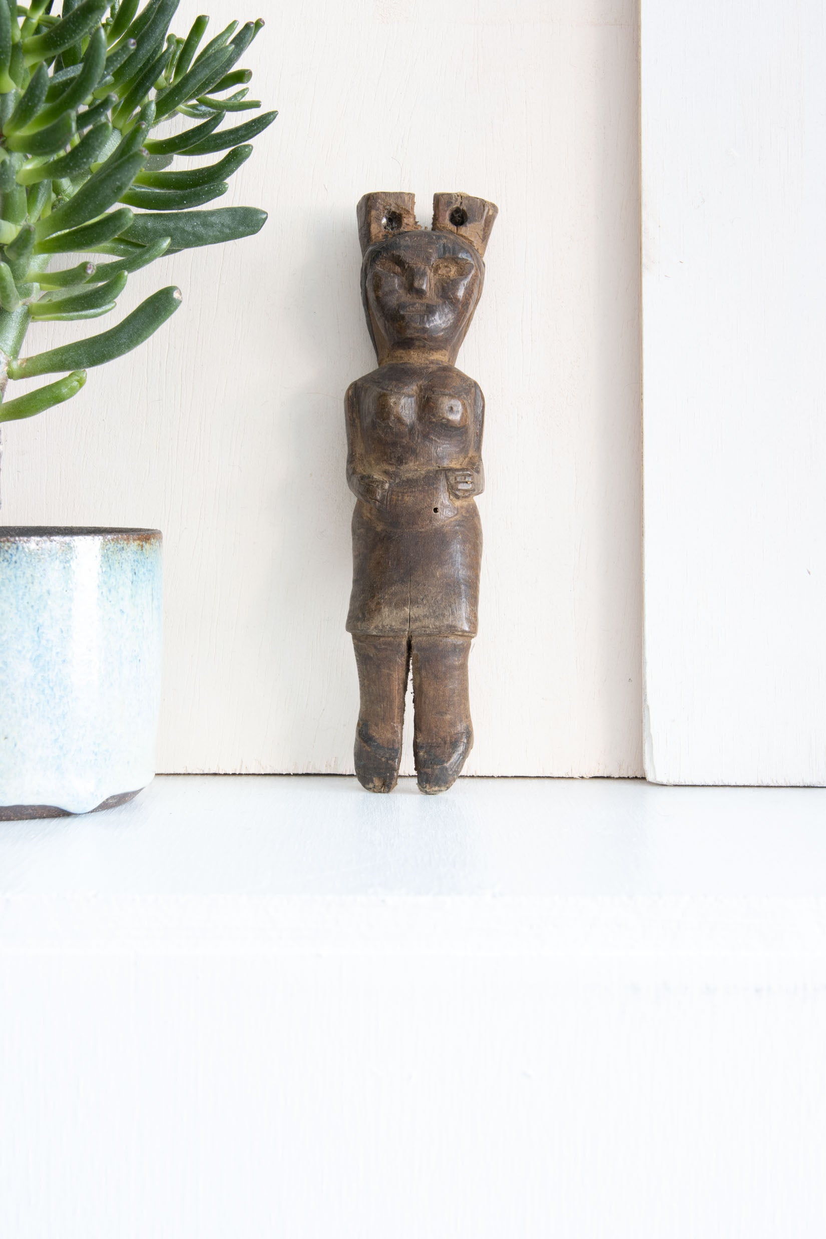Hand-carved Wooden Figurine No. 47