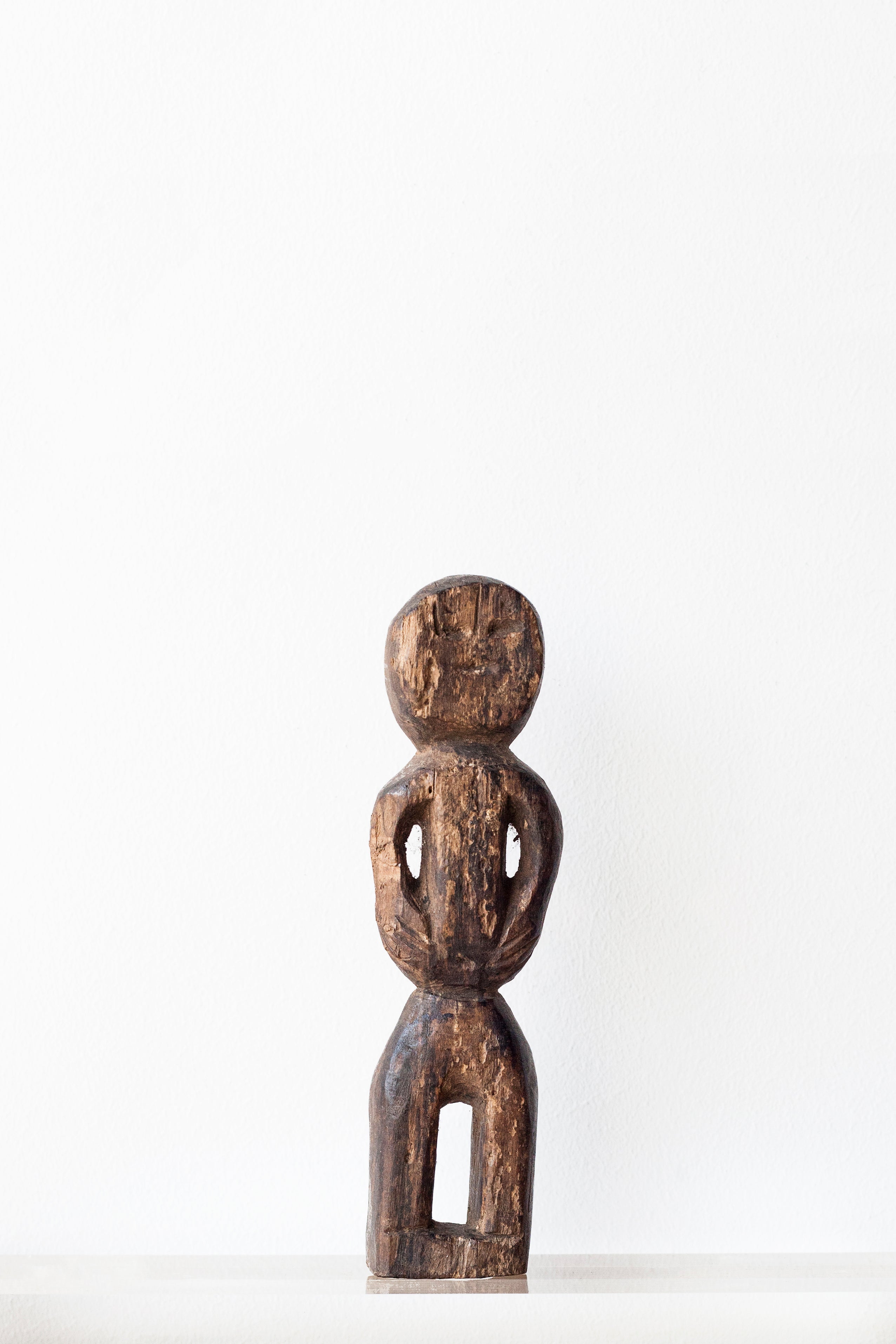 Hand-carved Wooden Figurine No. 21