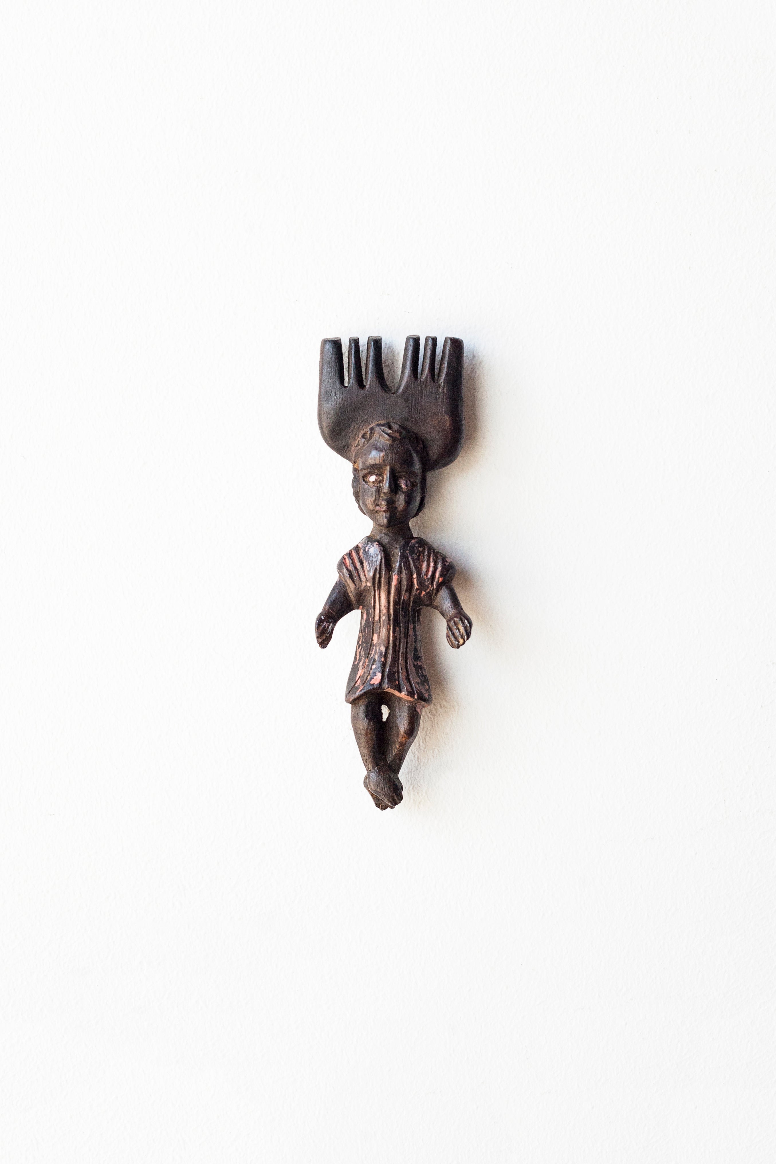 Hand-carved Wooden Figurine No. 42