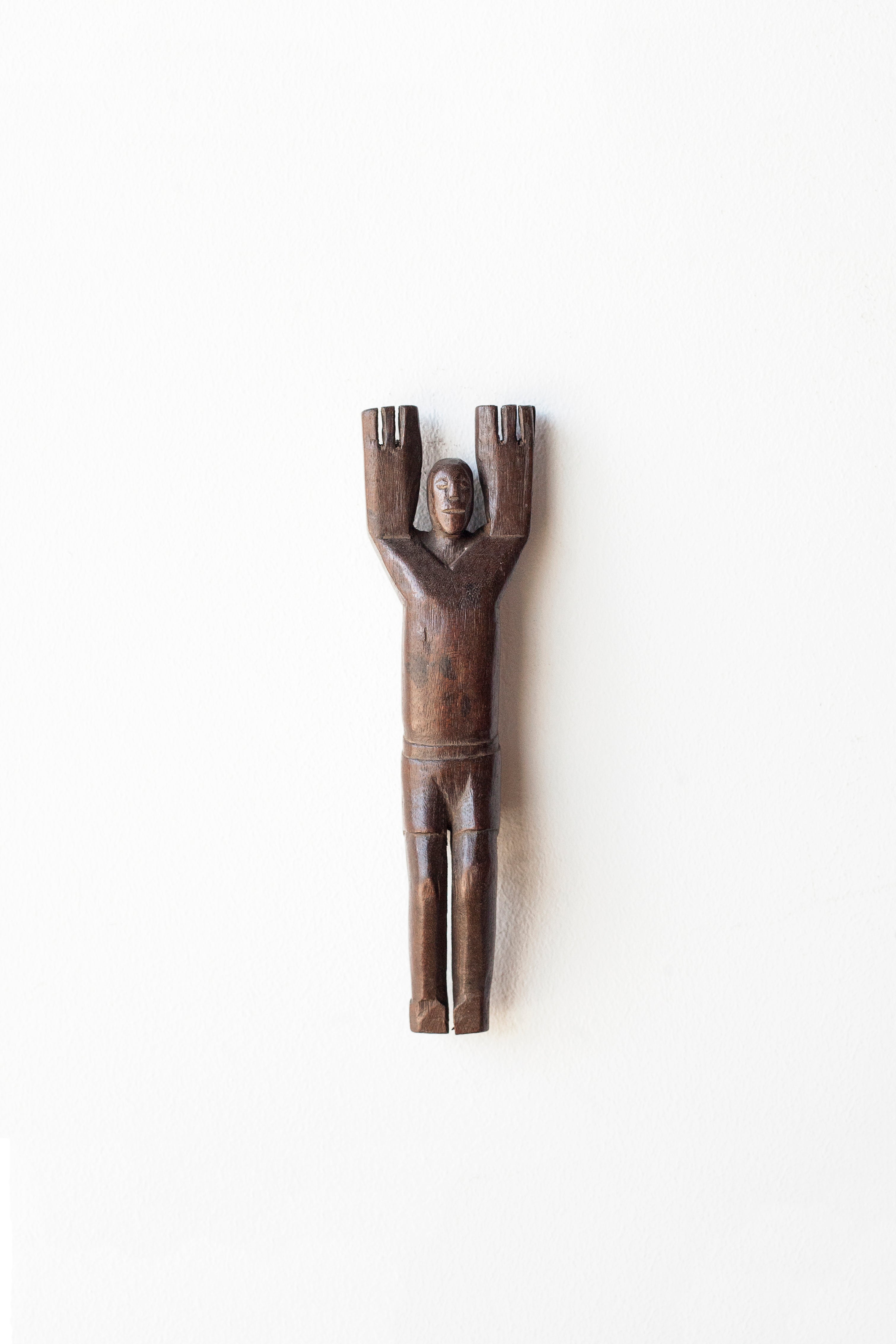 Hand-carved Wooden Figurine No. 44