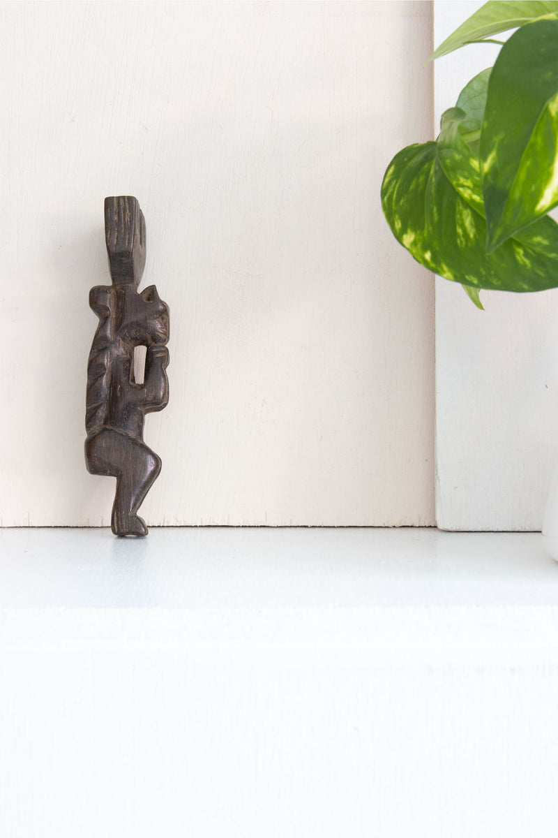 Hand-carved Wooden Figurine No. 11