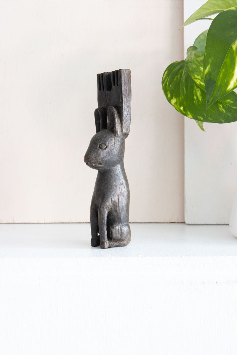 Hand-carved Wooden Figurine No. 15