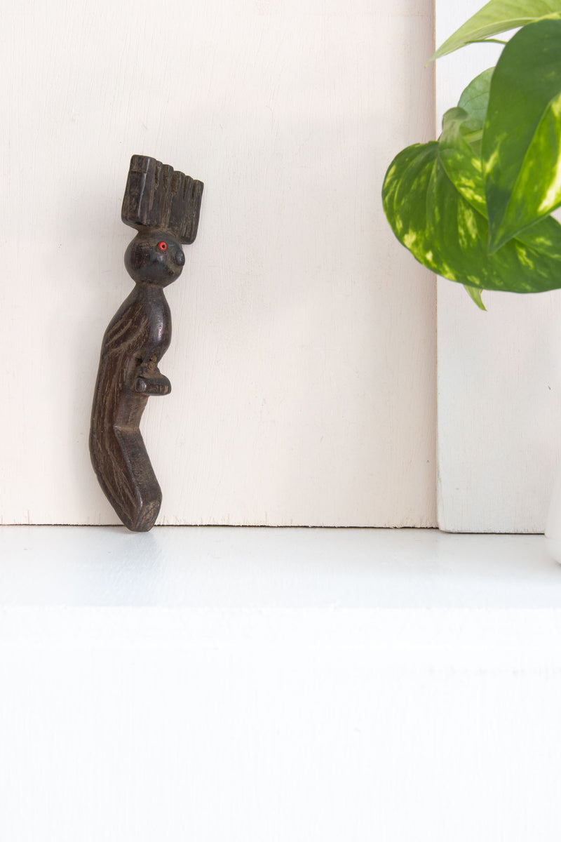 Hand-carved Wooden Figurine No. 40