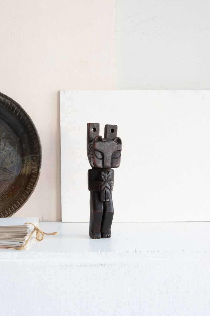Hand-carved Wooden Figurine No. 83