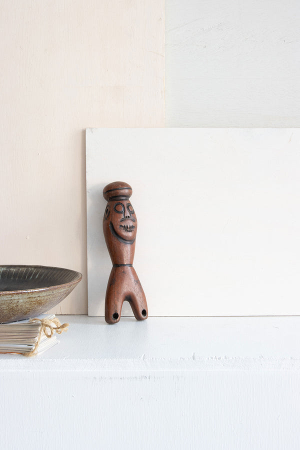 Hand-carved Wooden Figurine No. 86