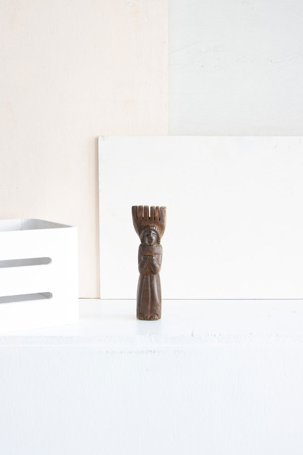 Hand-carved Wooden Figurine No. 102