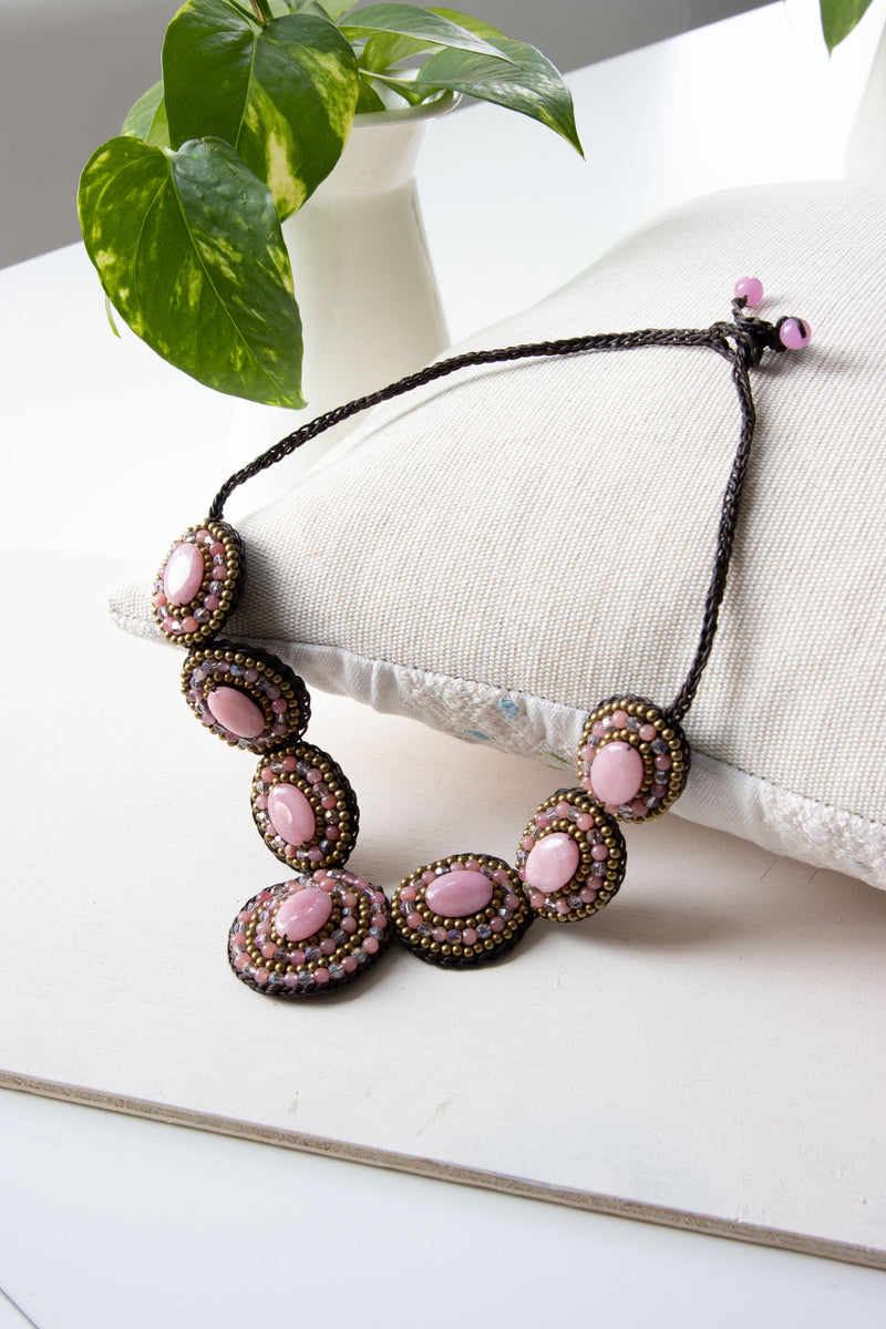 Woven Statement Necklace - 6 styles